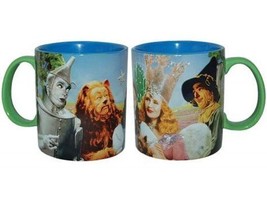 The Wizard of Oz Glinda Tin Man Scarecrow &amp; Lion 14 oz Photo Coffee Mug ... - £11.59 GBP