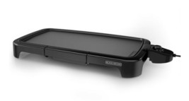 BLACK+DECKER Family-Sized Electric Griddle - Black GD2011B (t,a) S25 - £118.69 GBP