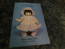 Living Doll Fashions Crochet Book 8 eight Pretty Baby Doll by Janice Rader - $56.49 MXN