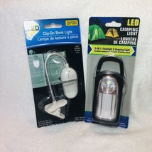 LED Clip-On Book Light/LED Camping Light-LOT - $11.71