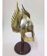 Medieval The Viking Mask Roman Ancient Warrior Brass Wing Helmet LARP Co... - $253.02 CAD