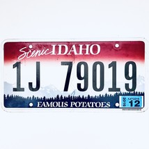 2016 United States Idaho Jefferson County Passenger License Plate 1J 79019 - $11.87