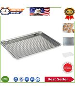 Oven-Safe Nonstick Half Sheet Set with Aluminum Pan &amp; Cooling Grid - 17.... - $849.12 MXN