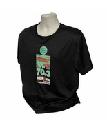 Ironman Triathlon 70.3 Large Black Jersey T Shirt St George Utah Champio... - £13.91 GBP