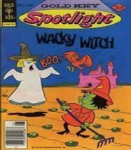Wacky Witch Comic Book # 7 Spotlight By Gold Key 1977 Rare Vintage Witch - £39.86 GBP