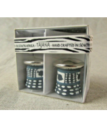 Handmade In South Africa Polymer Clay Mini Salt &amp; Pepper Cruet Set - $62.16 CAD