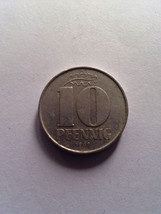 10 pfenning 1968 Germany coin free shipping - £2.50 GBP