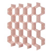 Drawer Divider Organizer 8Pcs Diy Plastic Grid Honeycomb Drawer Divider - £15.66 GBP