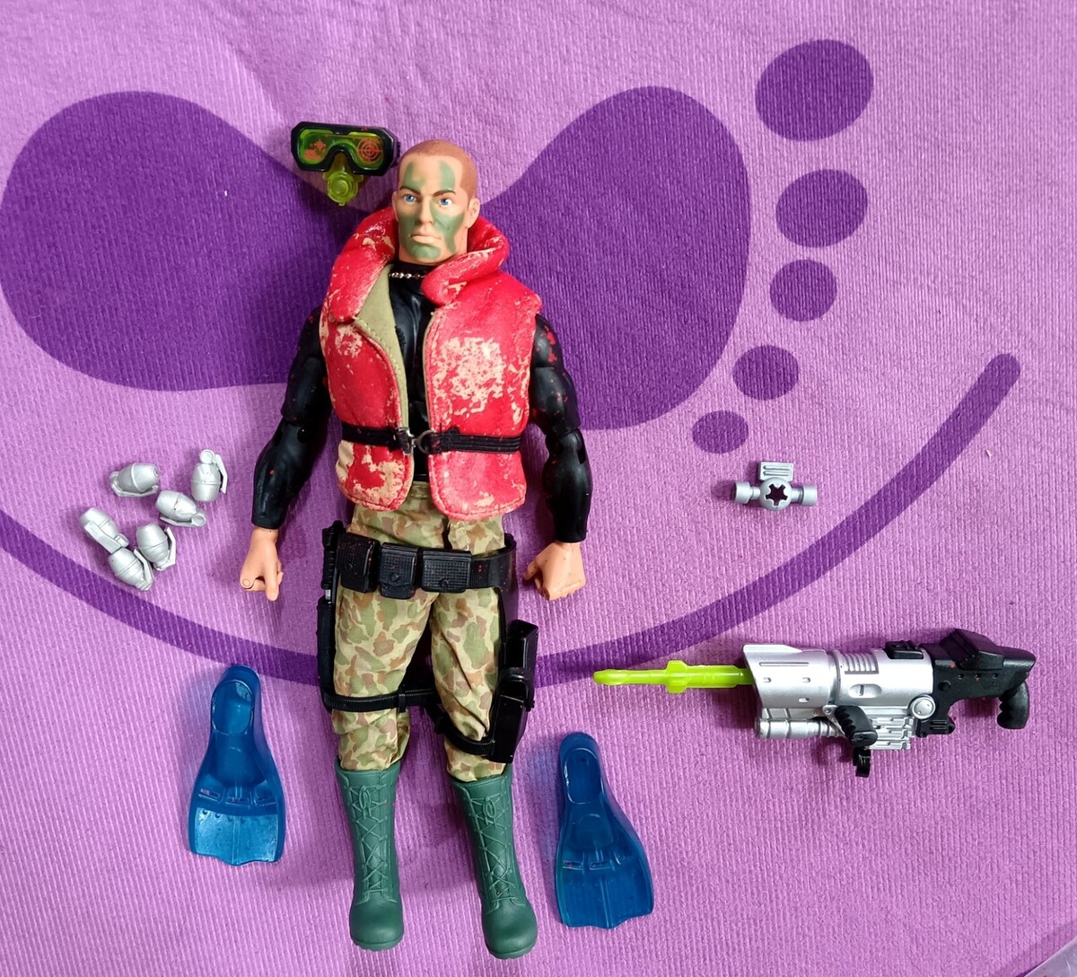 GI Joe 12 Inches Underwater Intruder Action Figure - $20.00