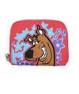 Scooby Doo Red Two-Fold Wallet with Zipper Coin Purse - £6.04 GBP