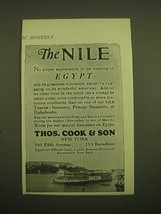 1924 Thos. Cook &amp; Son Cruise Ad - The Nile - £13.82 GBP