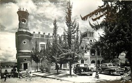 Palacio Cortes Cuernavaca 1940s Cars Vehicles RPPC Unused Postcard Q503 - $6.93