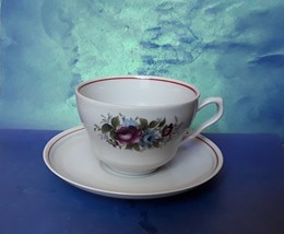 USSR Ukraine Baranovsky Porcelain Baranovka hallmark Tea Pair Cup &amp; Sauc... - £15.53 GBP