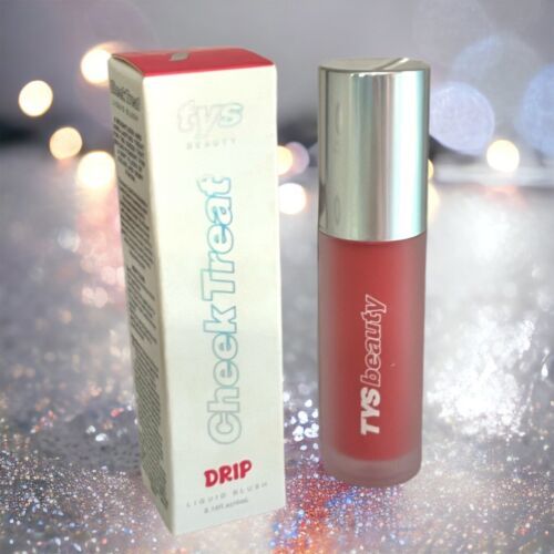 TYS BEAUTY Liquid Blush Cheek Treat in DRIP 0.14 Fl Oz New In Box - $17.33