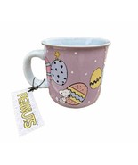 2023 Peanuts Colorful Easter Eggs with Snoopy &amp; Woodstock Mug Large Cup New - £15.74 GBP