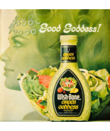 1967 Wish Bone Green Goddess Dressing Advertisement Vintage Condiments D... - $454.52 MXN