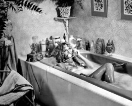 Julie Ege in Not Now Darling lying back in bath tub sexy on phone 8x10 Photo - £6.28 GBP