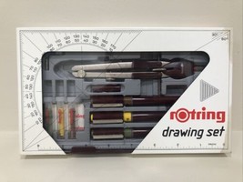 VINTAGE rOtring Rapidograph Technical Drawing Pens Pen Set + Compass 155... - £50.64 GBP