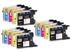12Pk Quality Ink Combo Set Fits Brother Lc75 Lc71 Mfc-J280W Mfc-J425W Mf... - $33.24