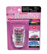 Taylor Seville Magic Pins Regular Extra Long Pins 50pc - $15.95