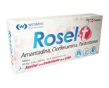 ROSEL T~Common Cold &amp; Fever~Quality OTC Medicine~Box of 15 Tablets~High ... - £17.67 GBP