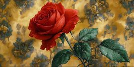 “The Last Rose of Summer” – Unique 1/1 Artwork by Iconica - $2,700.00