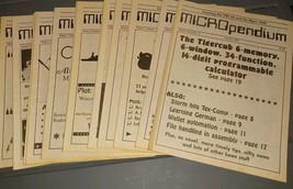 Lot of (12) Micro Pendium Issues - Covering the TI99/4A &amp; Myarc 9640 - 1992 - $30.00