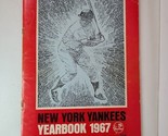 Mickey Mantle Jim Bouton Signed 1967 New York Yankee Yearbook Autographs - £256.87 GBP