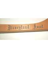 vintage wooden coat hanger Disnyland Hotel circa 1950s-1970s - $34.17 CAD
