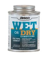 Christy&#39;s Wet Or Dry Conditions PVC Cement - Medium Body, Extremely Fast... - €18,32 EUR