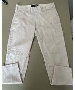 Abercrombie &amp; Fitch Stretch Light Cream Colored Pants Men’s 29Wx30L - €33,17 EUR