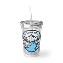 Wander Woman Acrylic Cup - Double-Wall Insulated Tumbler for Women - Adv... - £22.23 GBP