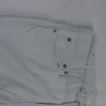Levi&#39;s 29 Boyfriend Blue White Railroad Stripe Lightweight Jeans - £7.18 GBP