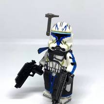 Star Wars 501st Clone Trooper Captain Rex Minifigure Bricks Toys - £2.77 GBP