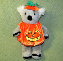 Build A Bear Koala 17&quot; With Pumpkin Costume Stuffed Animal Plush Halloween Toy - £19.90 GBP