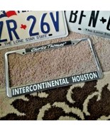 License plate Tag Texas Holder Houston License plate Man cave decor auto... - €17,15 EUR