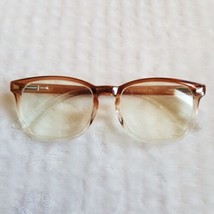 Women Brown/Clear Gradient Full Rim Stylish Eyeglass Frames 51-19-139mm - $19.80