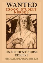 Wanted 25,000 Student Nurses by Milton Herbert Bancroft - Art Print - £17.37 GBP+