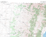 Sherman Mtn. Quadrangle, Nevada 1959 Topo Map USGS 15 Minute Topographic - $21.99