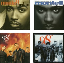 Lot of 4 CDs Montell Jordan 98 Degrees - No Cases - £2.34 GBP
