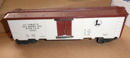 Vintage O Lionel Automatic Milk Car 36621 Operating Box Car 10 1/2&quot; Long - £19.67 GBP