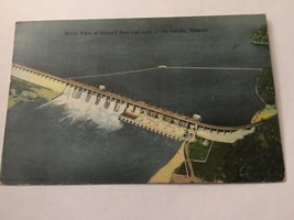 Vintage Postcard Posted 1947 Aerial View Bagnell Dam Lake Of The Ozarks  MO - £1.88 GBP