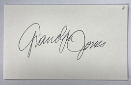 Grandpa Jones (d. 1998) Signed Autographed Vintage 3x5 Index Card - £15.72 GBP