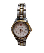 Ladies Swiss Army Wenger Watch Swiss Made SMT Design Two Tone Vintage 19... - $591.09 MXN