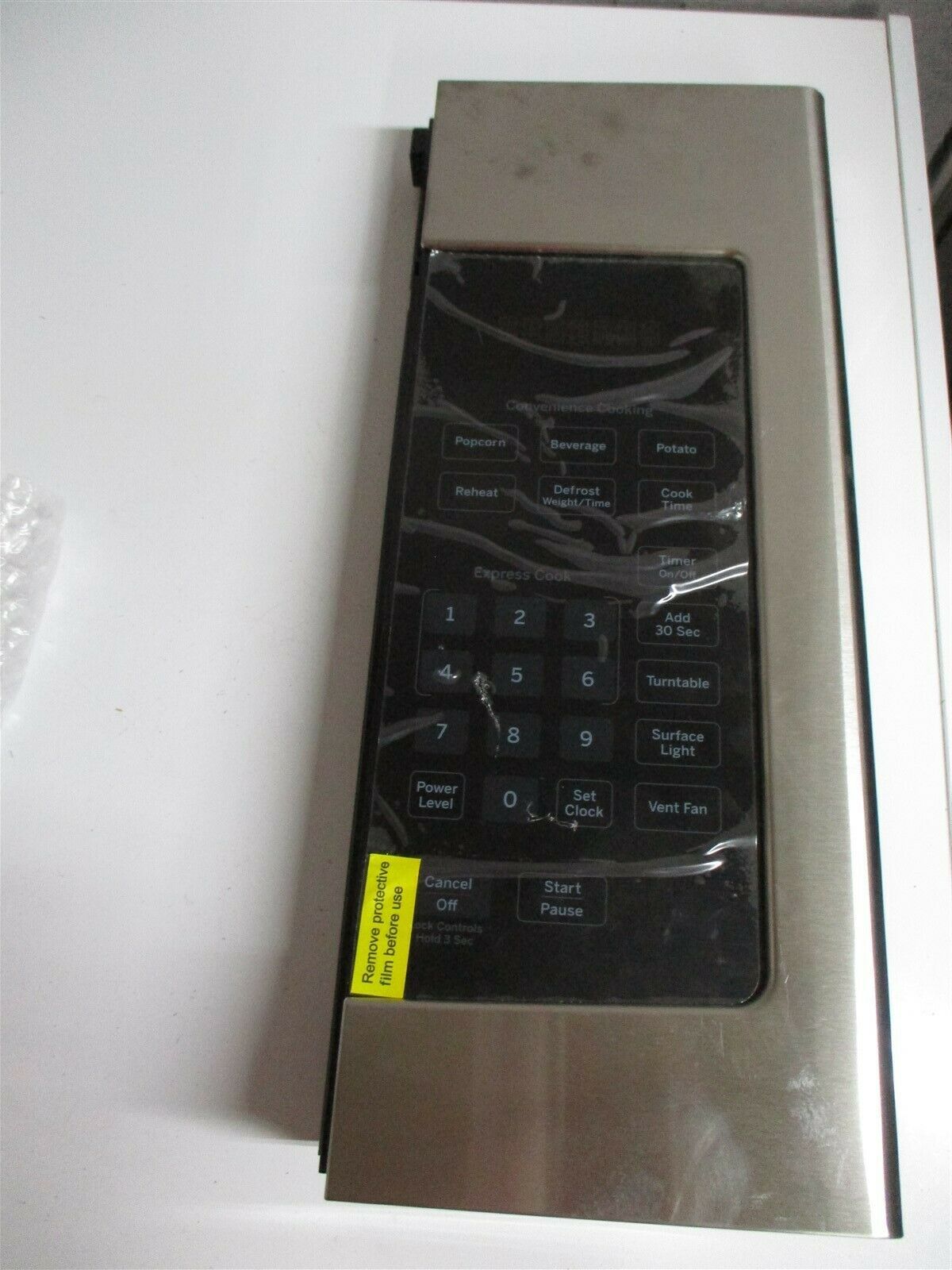 Primary image for NEW W/OUT BOX GE MICROWAVE CONTROL PANEL SCRATCHES # WB56X29817 17170000008243
