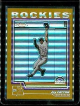 2004 Topps Chrome Gold Refractor Baseball Card #23 Jay Payton Colorado Rockies - £15.35 GBP
