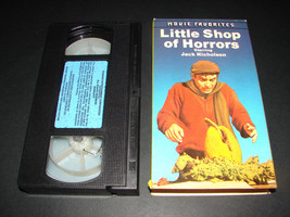 LITTLE SHOP OF HORRORS VHS Movie Jack Nicholson - $9.99