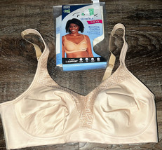 Playtex ~ Women&#39;s Full Figure Bra Taupe 18-Hour #4699 Bounce Control ~ 38D - £19.39 GBP