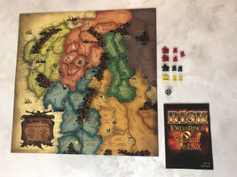 Lord of the Rings Risk Replacement Board, Dice, Instructions &amp; Pieces - £6.62 GBP