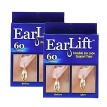 EarLift Invisible Ear Lobe Support Solution -120 count - £19.76 GBP